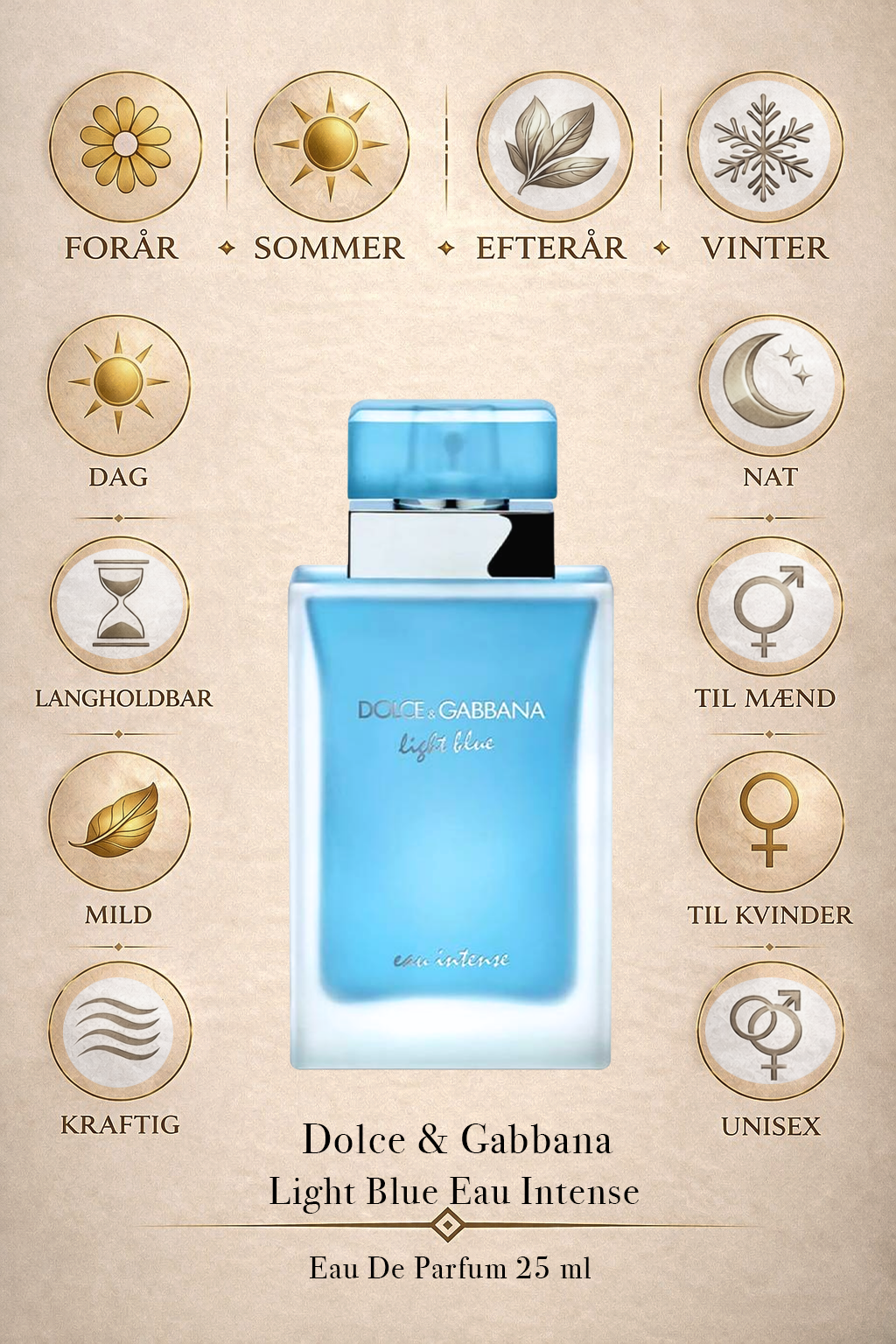 Dolce & Gabbana Light Blue Eau Intense Eau de Parfum 25 ml