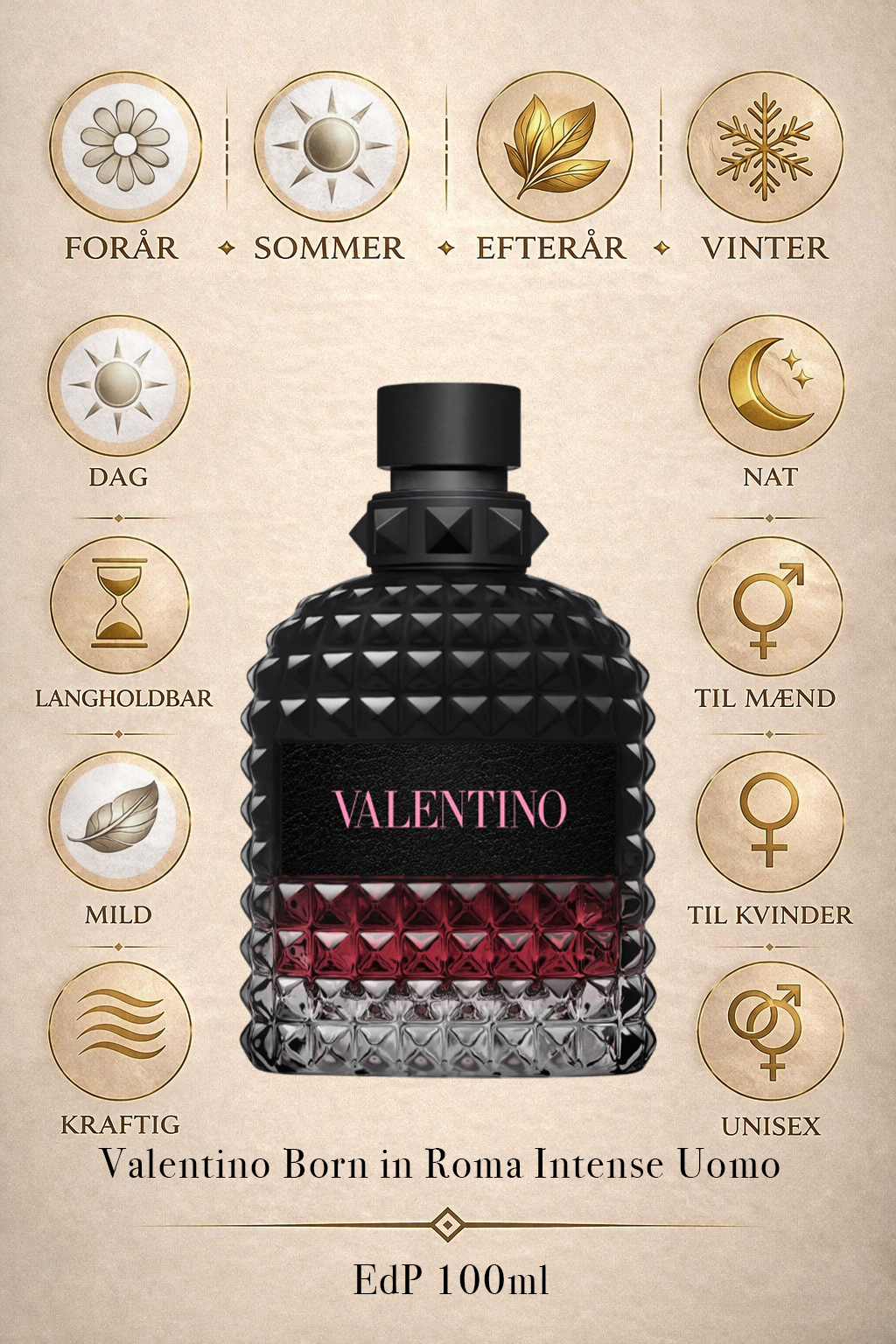 Valentino Born in Roma Intense Uomo EdP 100ml